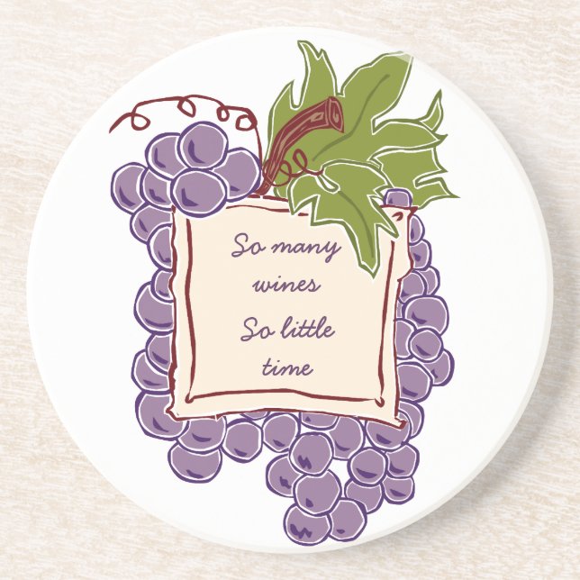 Wine Quote coasters (Front)