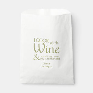 Wine Quote favour bags
