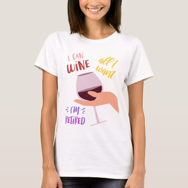 WINE QUOTE  T-Shirt (Front)