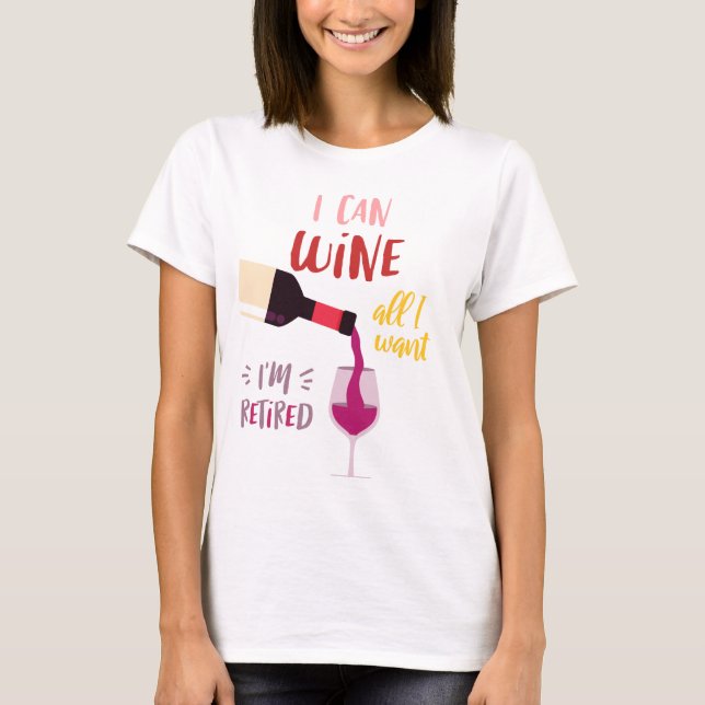 WINE QUOTE  T-Shirt (Front)