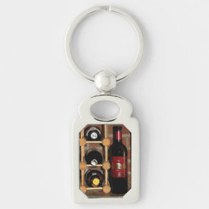 Wine Rack Keychain