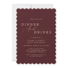 Wine Red Burgundy | Elegant Maroon Birthday Dinner