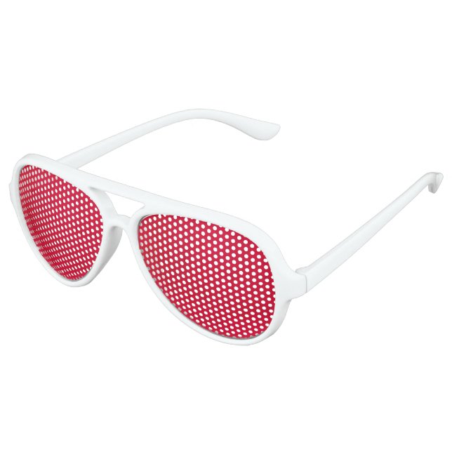 Wine-red Party shades (Angled)