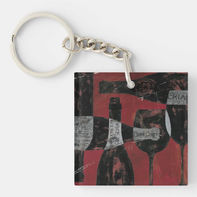 Wine Selection Keychain (Front)