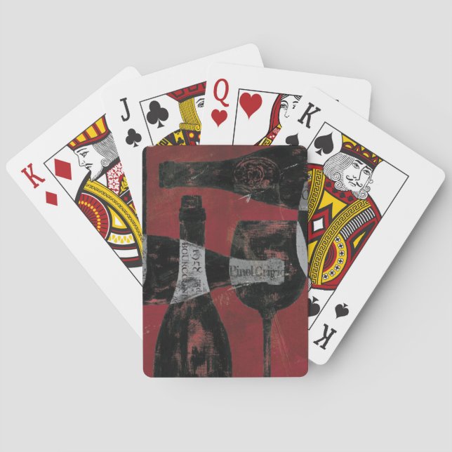 Wine Selection Playing Cards (Back)