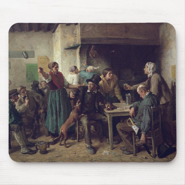 Wine Shop Monday, 1858 Mouse Pad (Front)
