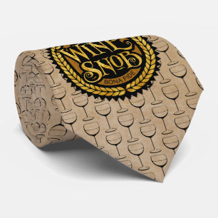 Wine Snob Tie