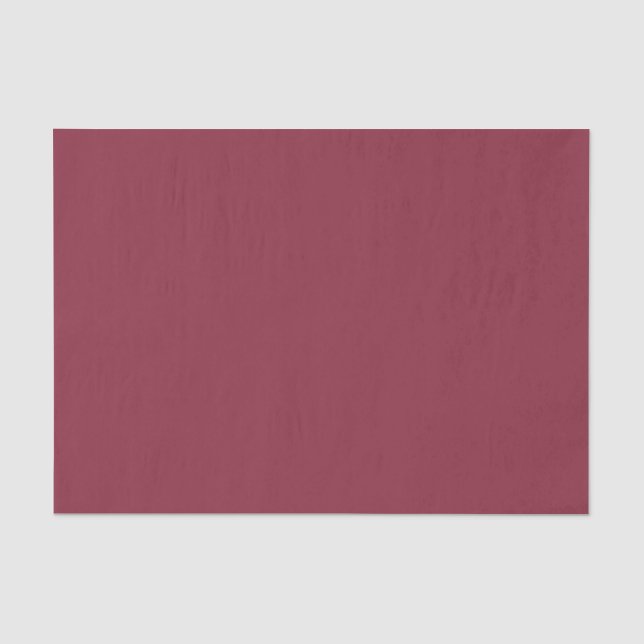 Wine Solid Colour Tissue Paper (Front)