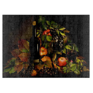 Wine Still Life Cutting Board