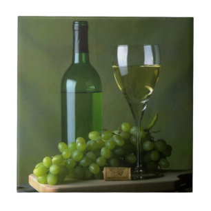 Wine Still Life Tile Trivet