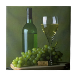 Wine Still Life Tile Trivet