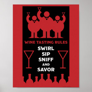 Wine Tasters  Poster