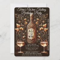 Wine Tasting Birthday Party