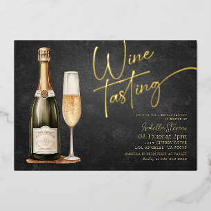 Wine Tasting Bridal Shower Invitation