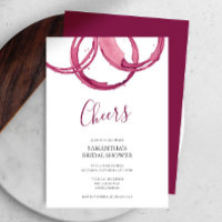 Wine Tasting Customisable Invitations