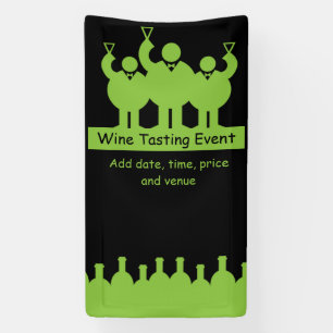 Wine Tasting Event Promotion Banner