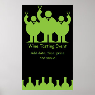 Wine Tasting Event Promotion Poster