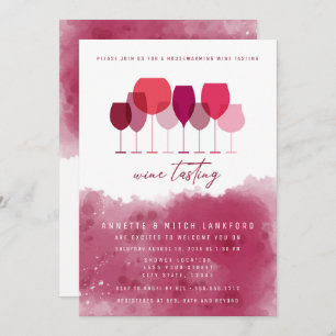 Wine Tasting, Housewarming Invitation
