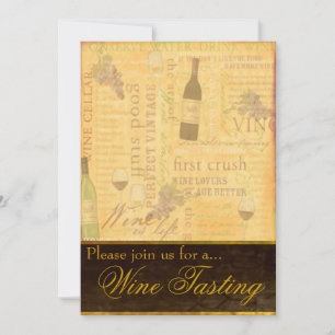 Wine Tasting Invitation