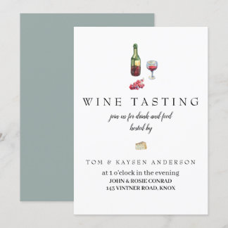 wine tasting invitation