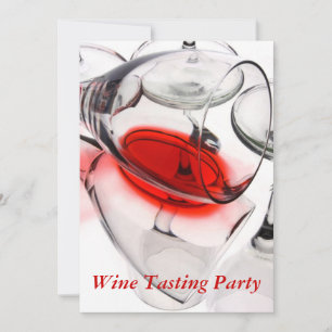 Wine Tasting Party Invitation