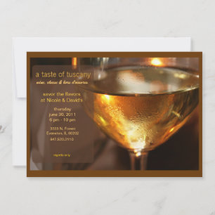 wine tasting party invitation