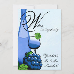 Wine Tasting Party Invitation