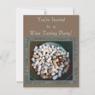 Wine Tasting Party Invitation