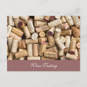 Wine Tasting Postcard