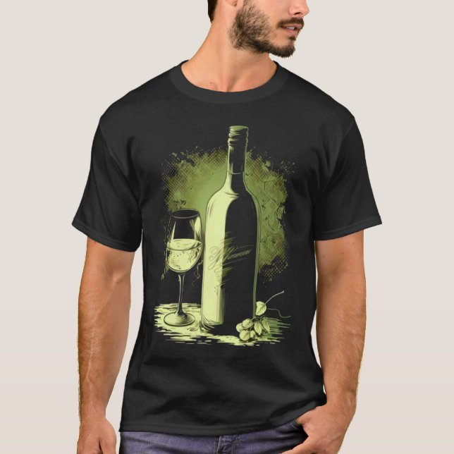 Wine Tasting Wine Lover Wine Drinking Drinker Pull T-Shirt (Front)
