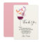 wine, thank you card