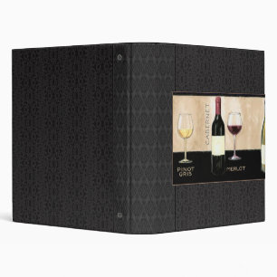 Wine Theme Binder/Album Binder