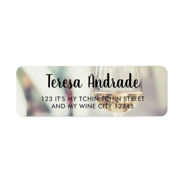 Wine Themed Cool Nice Decorative Modern Simple (Front)