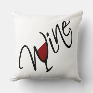 WINE THROW PILLOW