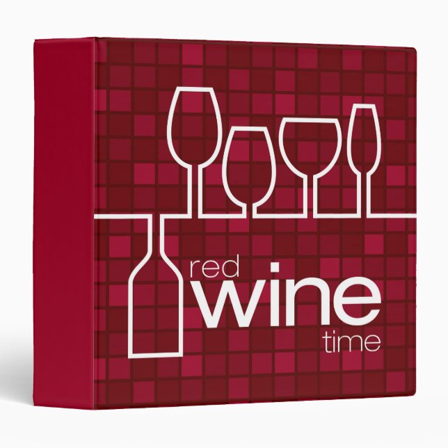 Wine Time Binder (Front/Spine)