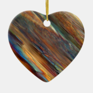 Wine under the microscope - Pinot blanc Ceramic Ornament