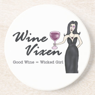Wine Vixen "Wicked Girl" Coaster