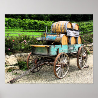 Wine Wagon Poster