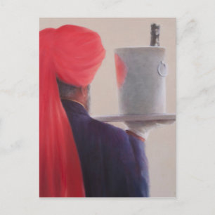 Wine Waiter Jaipur 2012 Postcard