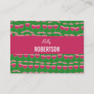 Wine Wallpaper Business Card