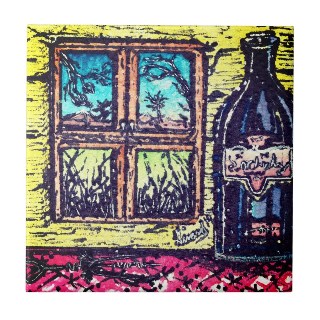 Wine Window and a View Tile (Front)