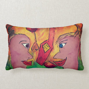 Wine, Women and Wisdom Lumbar Pillow