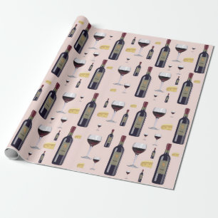 Wine Wrapping Paper