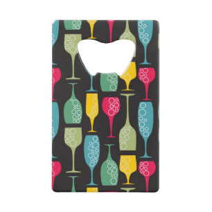 Wineglass Credit Card Bottle Opener