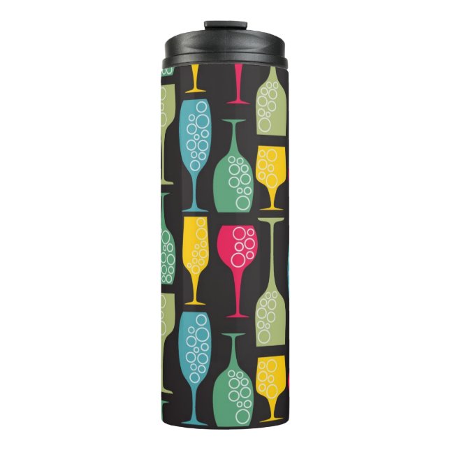 Wineglass Thermal Tumbler (Front)