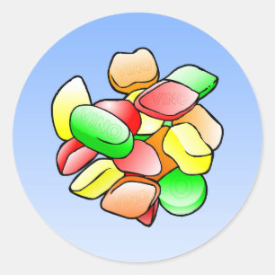 Winegum Classic Round Sticker
