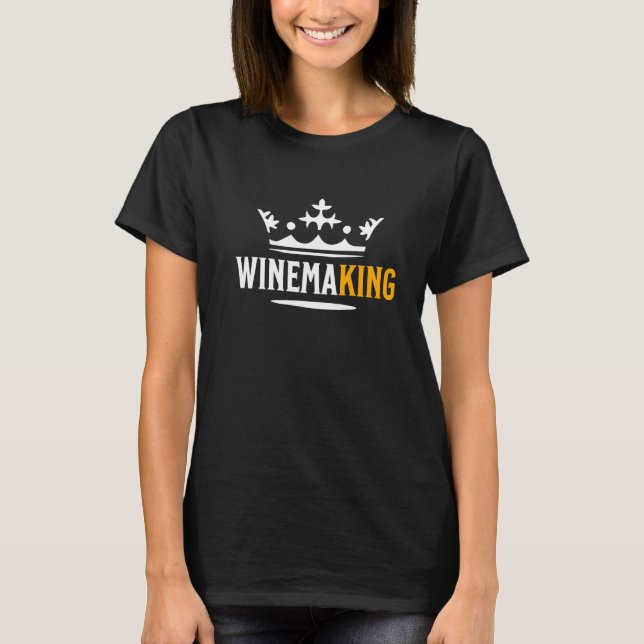 Winemaker Winemaking Winegrower Premium T-Shirt (Front)