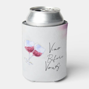 Winery bridal shower  can cooler