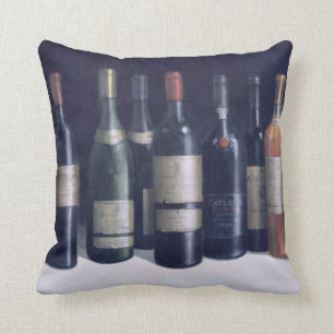 Winescape 1998 throw pillow