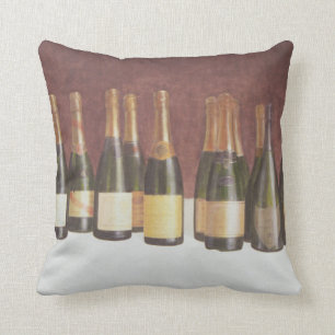 Winescape Champagne 2003 Throw Pillow